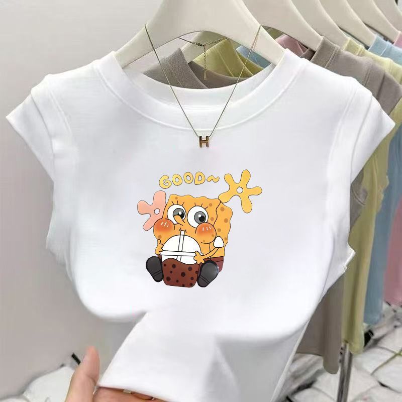 흰색 좋은 스폰지밥