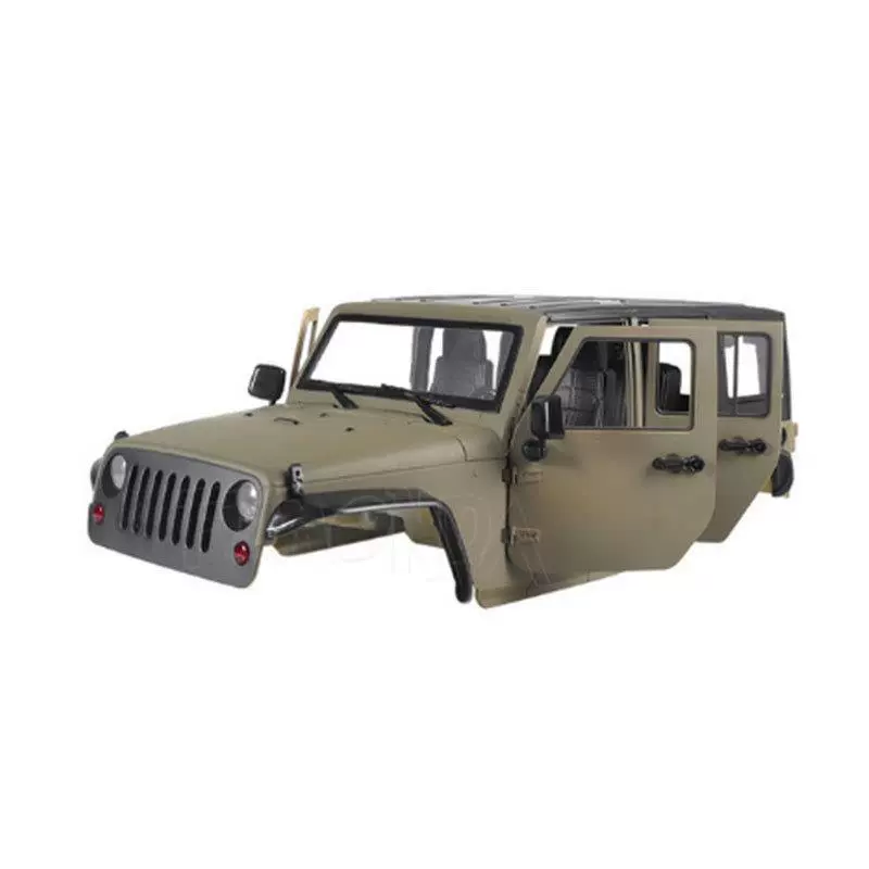 Корпус автомобиля Wrangler SCX10, симулятор скалолазного автомобиля, модифицированный джип, жесткий корпус 313, корпус автомобиля SCX10 trx4