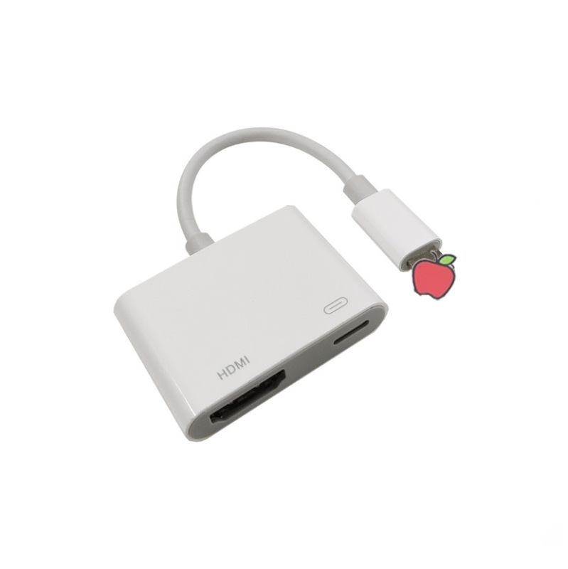 アップルの稲妻デジタルビデオ変換HDMI/to Digita l AVビデオ変換器を適用する|undefined