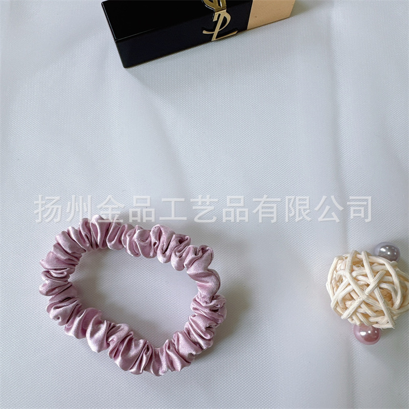 타로 보라색 얇은 머리끈