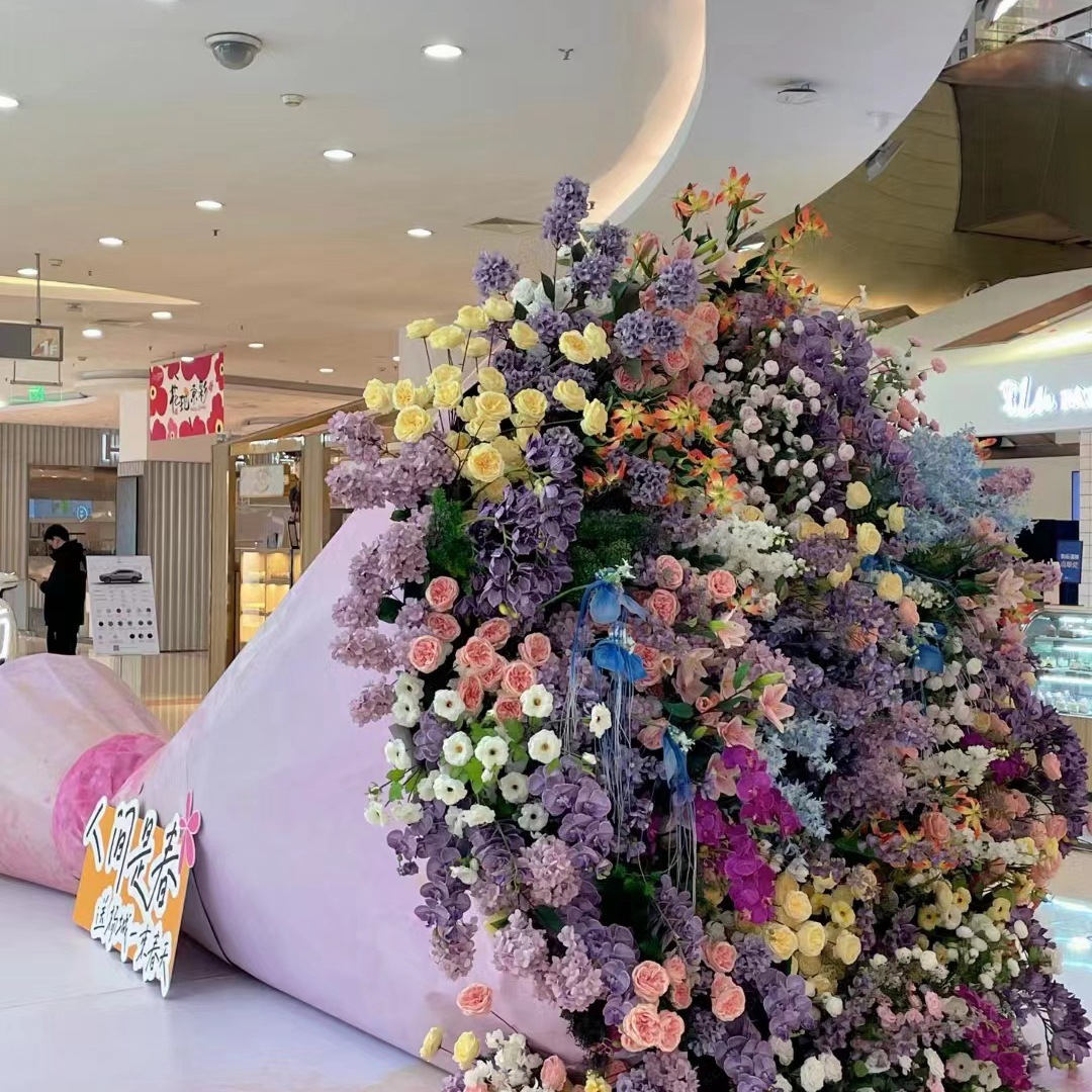 花束户外花束0巨型玫瑰花束打卡拍照花束网红巨型美陈52大型巨型