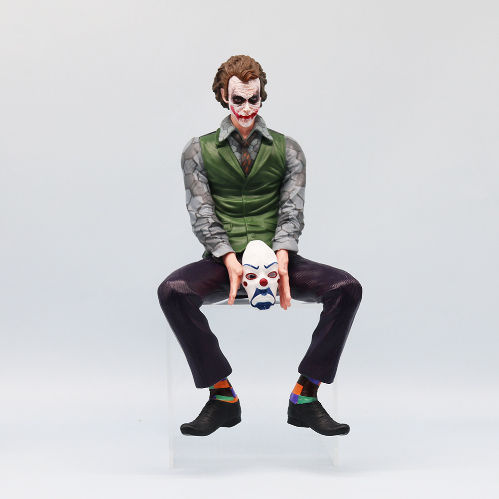 Joker Heath Ledger Action Figure Squad Figurine Desktop Ornament_voghion.com
