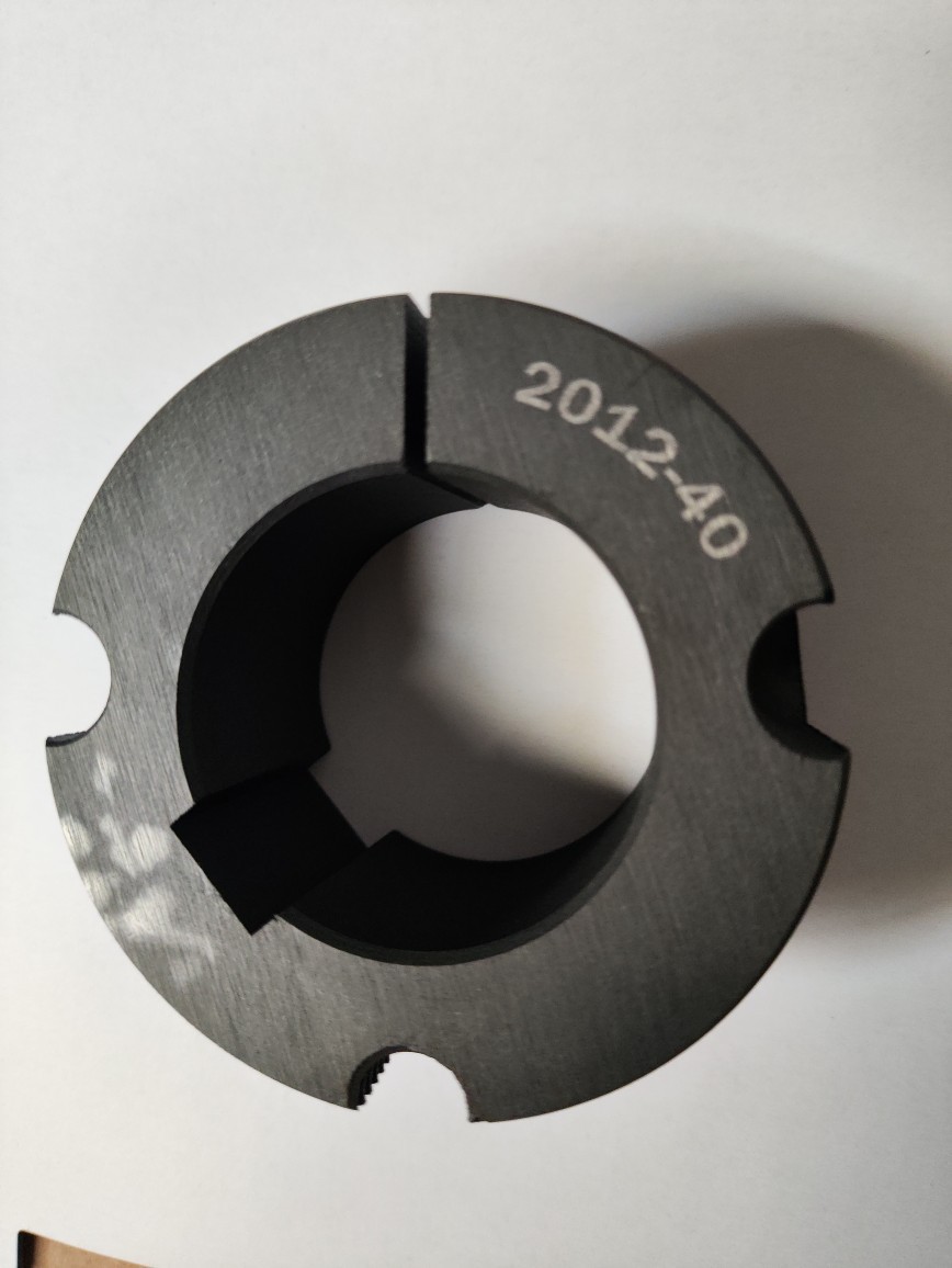 欧标皮带轮锥套2012型号锥套灰铁电机轮加工HT250材质锥套皮带轮