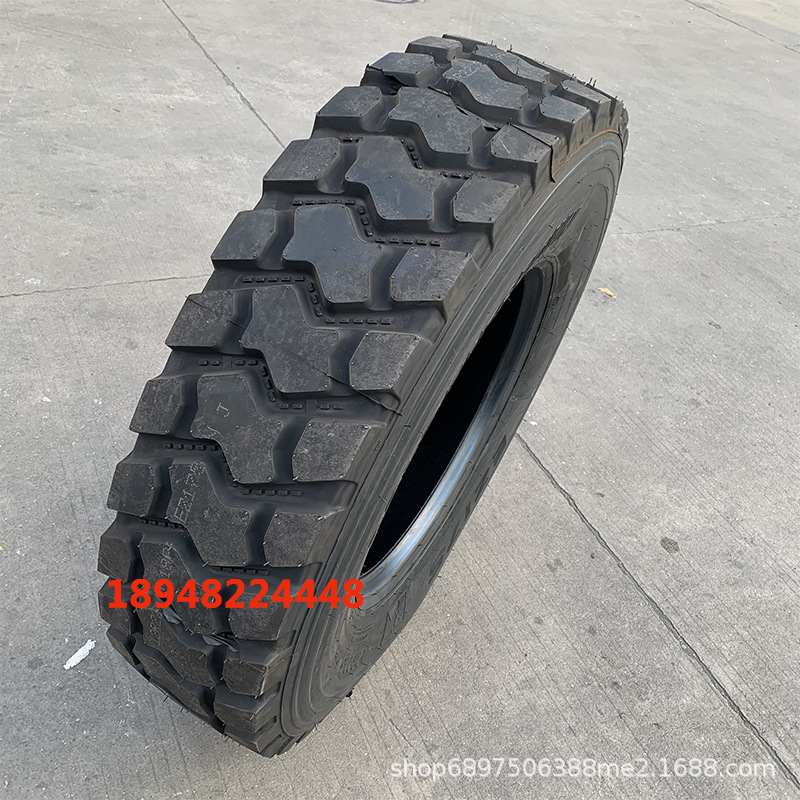 金冠 力奔轮胎12R22.5 矿山花全钢丝卡货车真空轮胎