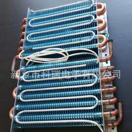 KRDZ河南供应铜管无霜冰箱翅片蒸发器图片型号规格