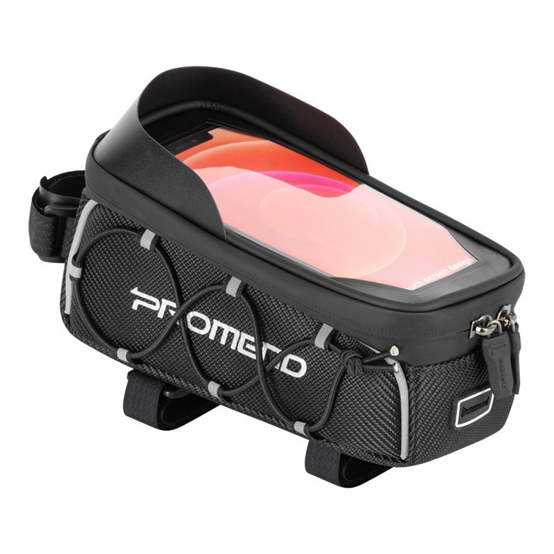 Bolsa de bicicleta 48 bicicleta de carretera a prueba de lluvia cáscara dura pantalla táctil haz de navegación bolsa de ciclismo bolsa de almacenamiento