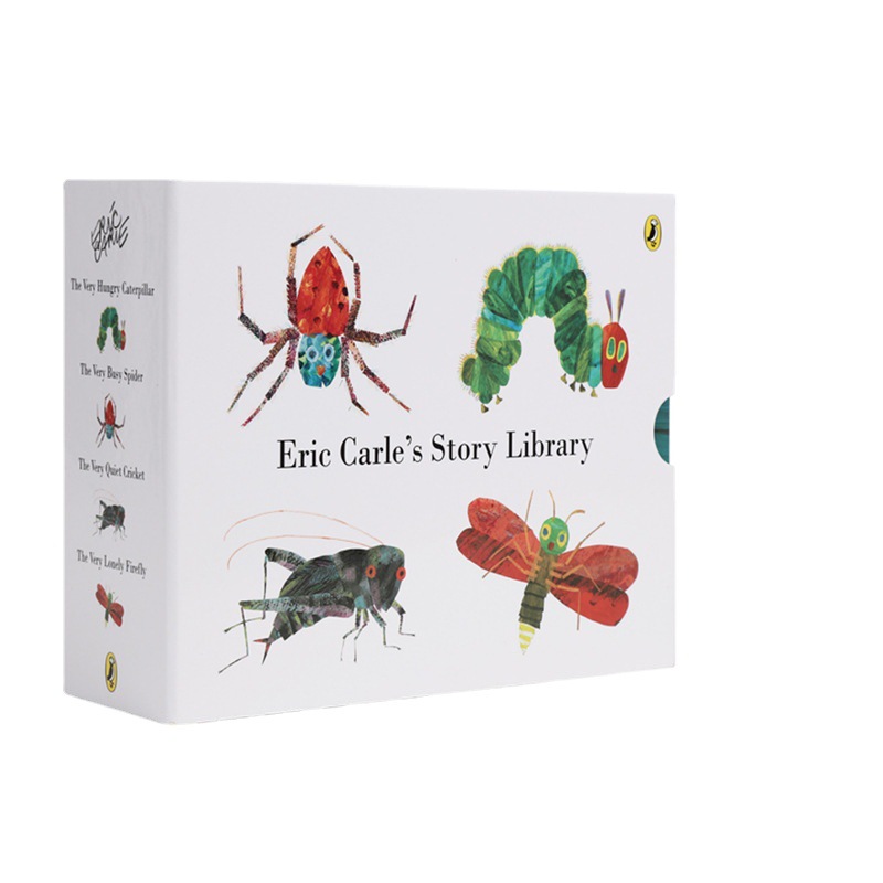 English Original Liao Caixing Book Singleect Series Boxed4 Volumes Point Reading Version English Enlightenment Children's Book Picture Book