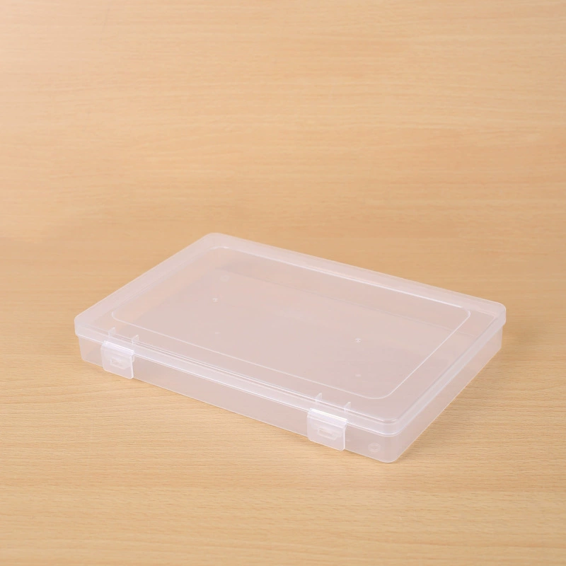 Pp Прозрачная пустая коробка Крышка Пластиковая коробка для образцов Коробка для упаковки электронных компонентов ювелирных изделий Коробка для хранения рыболовных снастей