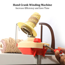 跨境热销家用小型手动毛线绕线器手摇绕线机编织辅助工具多色