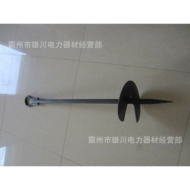 12358T проволочный канат Временный анкерный спиральный бурение фиксированный заземление заземления