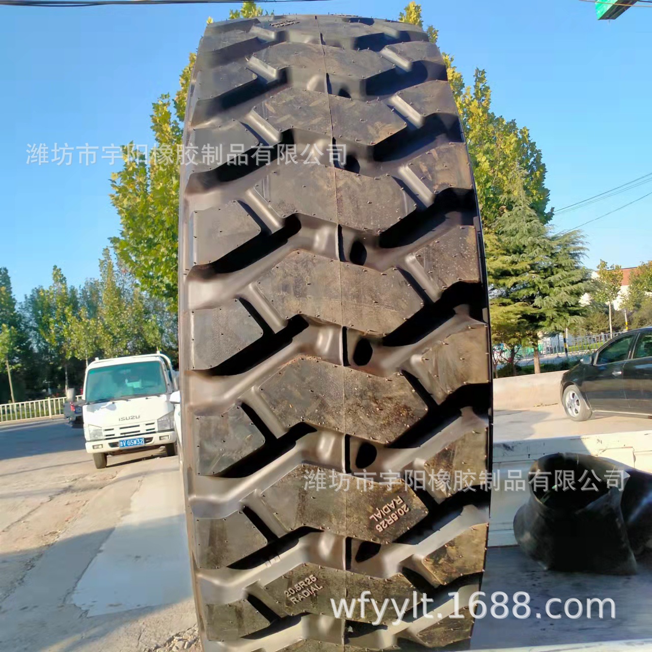 20.5R25 铲车装载机轮胎  钢丝胎采石场使用寿命长