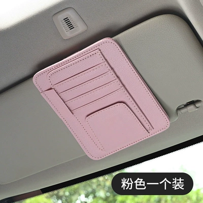 Amazon popular car glasses – Car Glasses Clip/Bill Clip - pink