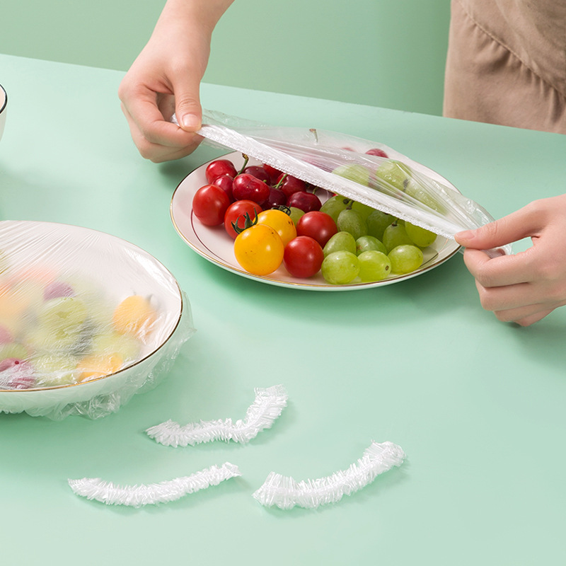 Caricatura original encantadora película de viento de calidad alimenticia frutas y verduras cocina sandía película de retención portátil