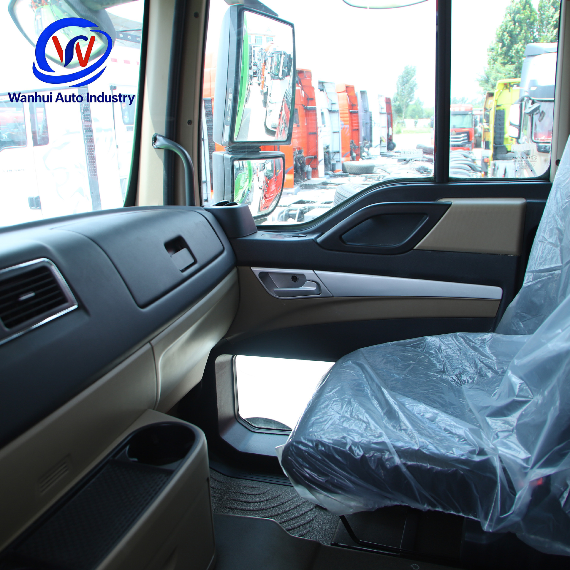 China Heavy Duty Truck Howo Tx400 Horsepower Dump Truck 6X4 National Vi Weichai Wp10H Engineering Dump Truck with Rear Eight Wheels