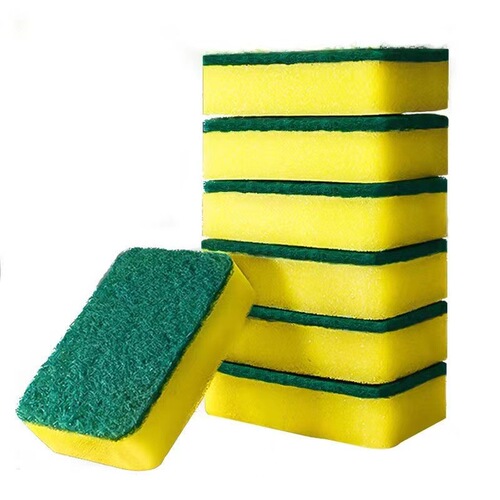 Washing Sponge Nano Sponge Scrubber Magic Scrub Kitchen Cleaning Dishwashing Cloth Rag Kitchen Brush Dish Sponge Scouring Pad