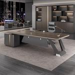 老板桌简约现代办公家具板式大班台总裁桌主管经理桌办公桌椅