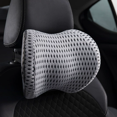 Headrest Car Supplies Car Pillow Neck - light-gray-and-dark-gray-headrest-ingot-headrest