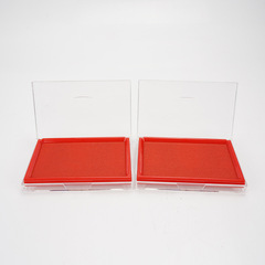 Osheng 9866 Fast-Dry Ink Pad Large Fast-Dry Ink Stamping Ink for Office Finance Quick-Dry Ink Red/Blue/Black/White