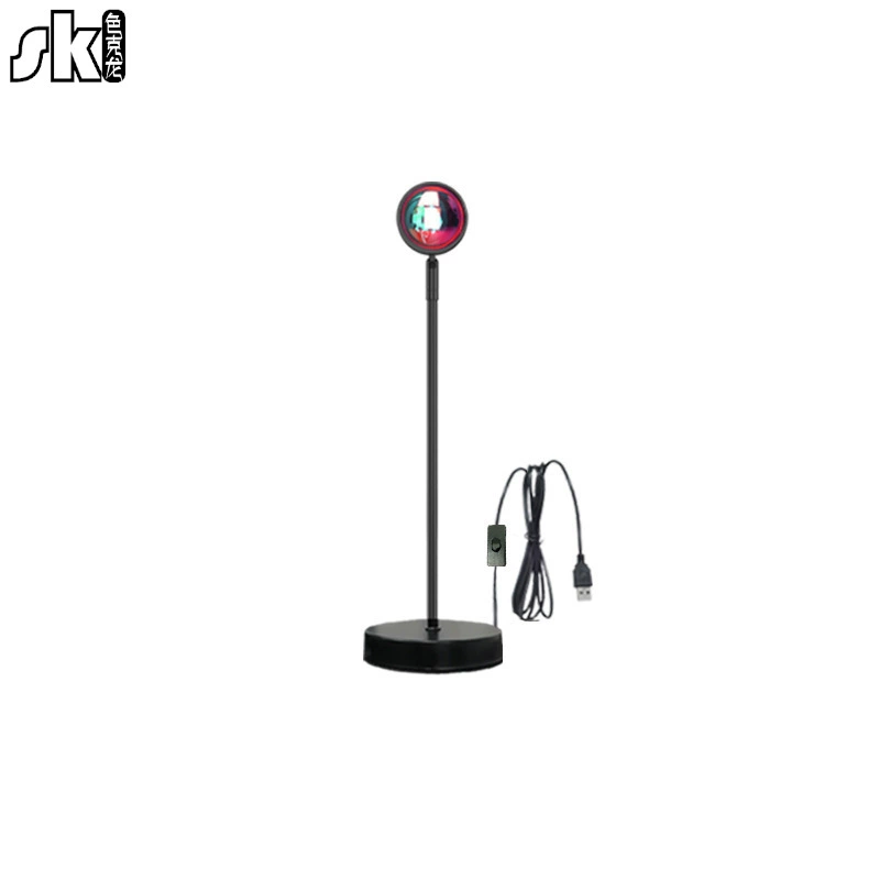 Rainbow lights, atmospheric table lamp with projector, internet celebrity