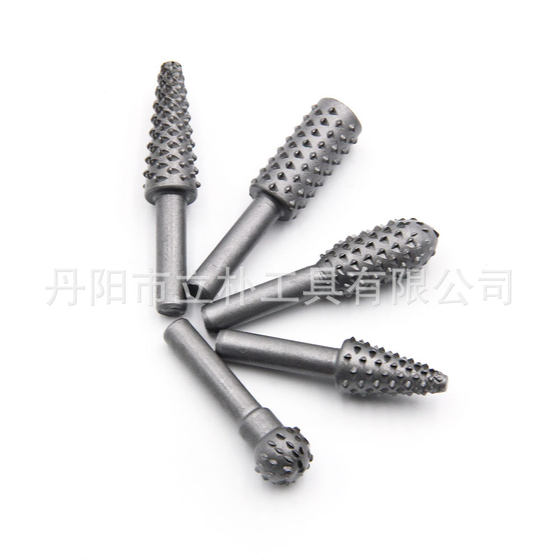 Group suit 5 pieces Black woodworking wolf tooth stick rotary file electric grinding head tool DIY grinding tool accessories set