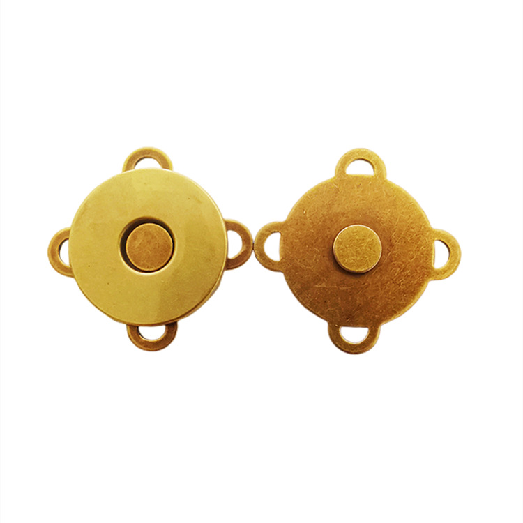 现货供应 超薄手缝磁钮 超薄梅花磁钮　规格：10mm  14mm  18mm