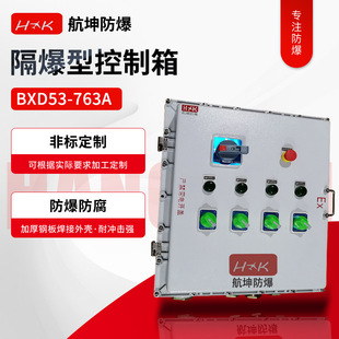 Explosion-proof distribution box wall-mounted explosion-proof electric heat tracing control box BXD53-763A safety-increasing explosion-proof control box