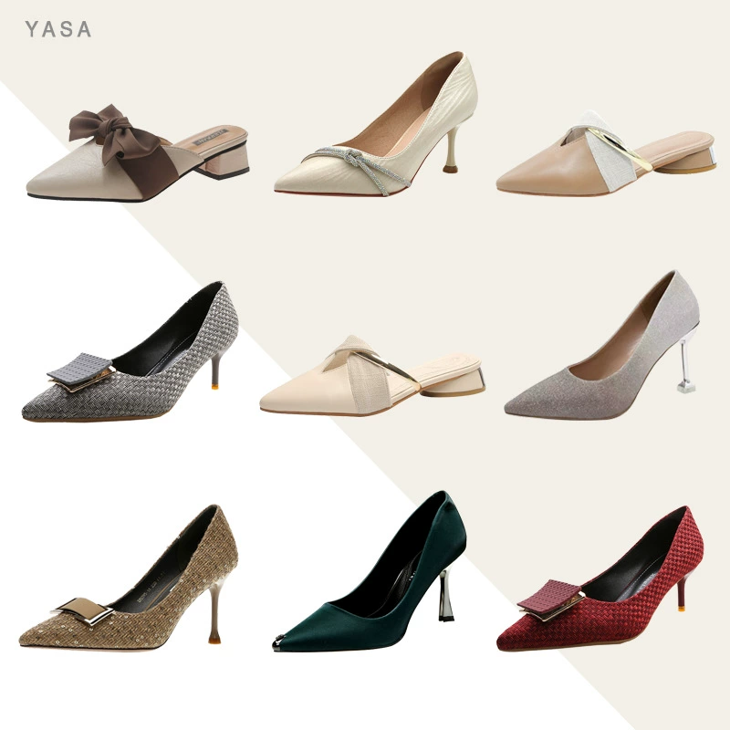 Выставочный зал [Коллекция высоких каблуков] Модельный номер Гардероб спальня для обуви декор Современная минималистская обувь на высоком каблуке Женская обувь