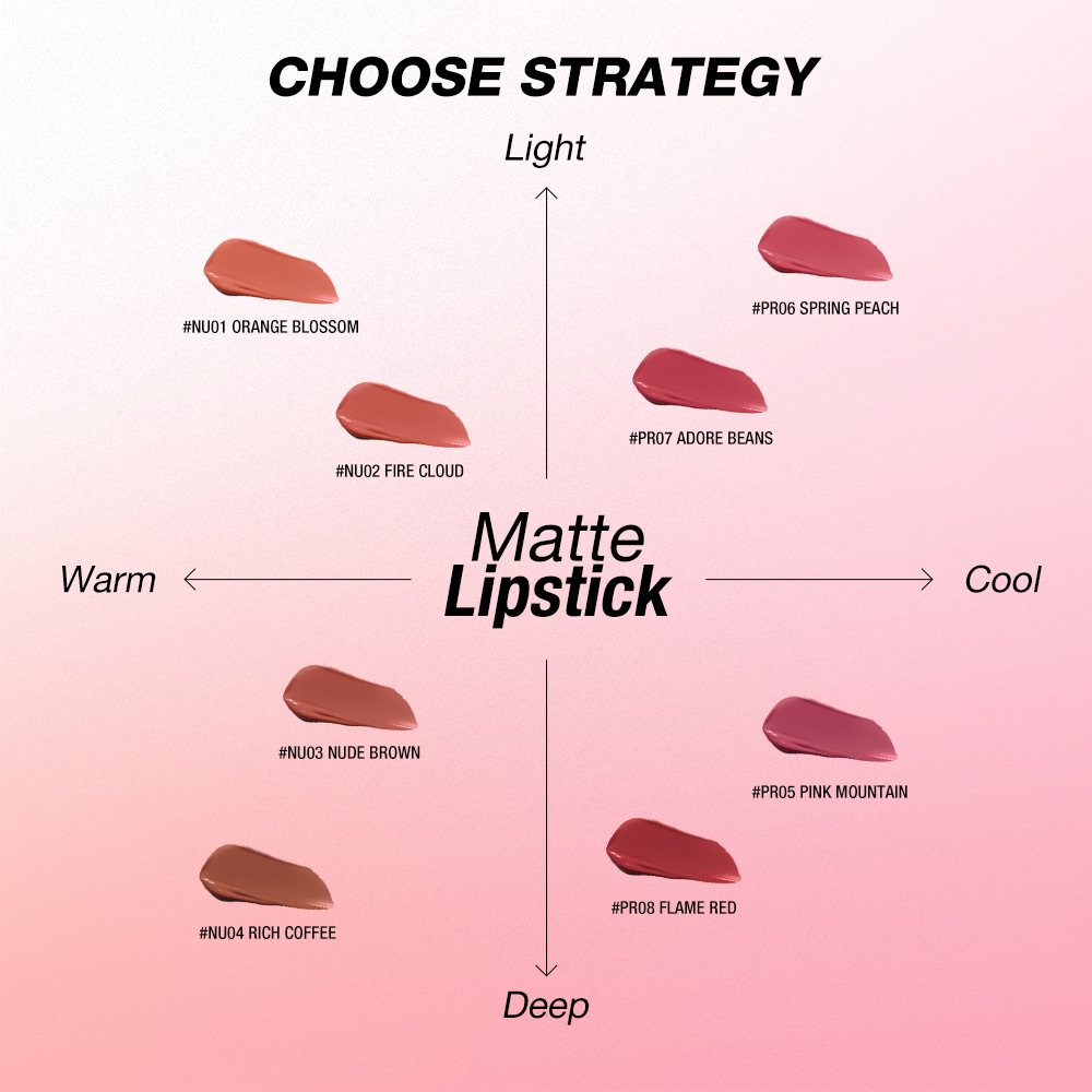 O.two.o Silky Smooth Matte Lip Gloss, Long Lasting Non Stick Glaze_voghion.com