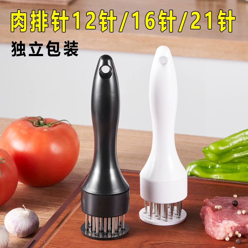 Куриные ножки куриные крылышки с мясным разъемом Сосновая мясная игла стук мясной молоток стейк барбекю мясная игла