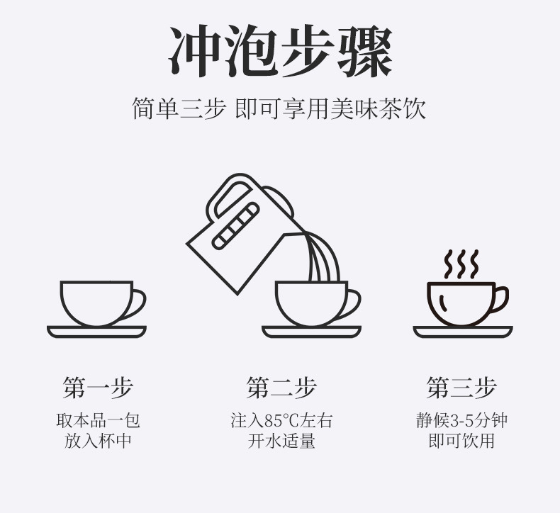 Red Ginseng Ophiopogon Herbal Tea Hong Shen Mai Dong Yin 5g x 20 Bags Daily Wellness Brew in use