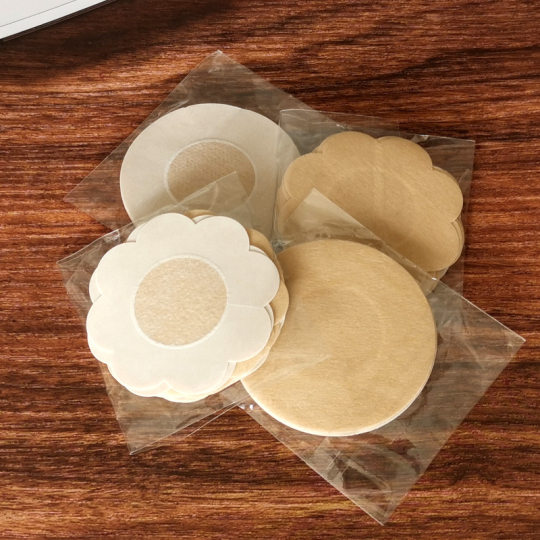 Manufacturer's Non-Woven Breathable Breast Patch, Anti-Glare, Anti-Bump Nipple Patch, Disposable Nipple Patch Wholesale, Logo Can Be Customized