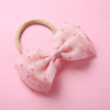 Children's nylon headband with bow, hair accessory, European style