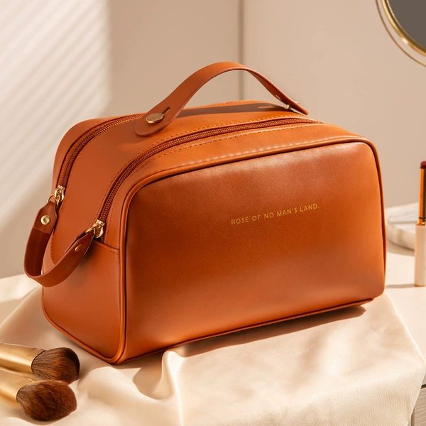 Double pull bag (brown)