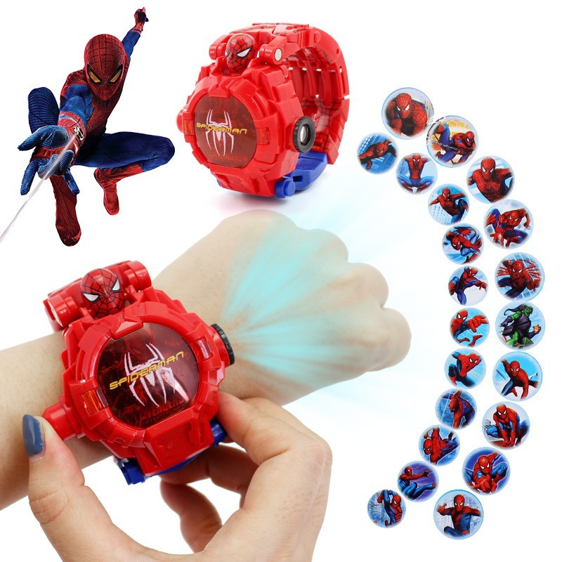 8526 Spider-Man Transformation Watch [21 Picture Projection]