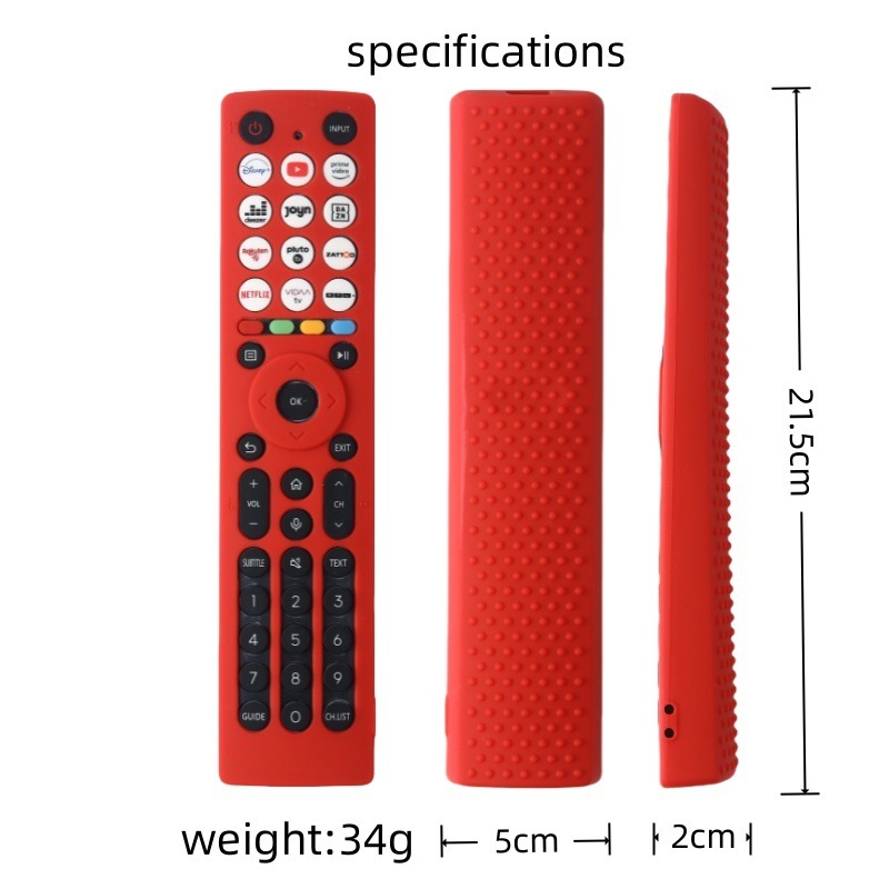 新しいモデルはハイセンス ERF2M36H 2J36H テレビリモコン保護カバー中空シリコン滑り止め落下防止カバーに適しています|undefined