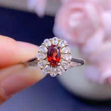 ��Ȼ�tʯ��ʯ��ָ925�y�pɫ�� ��ʳ��Wʯ��ʯŮ��ʯ ��ʯ4*6mm