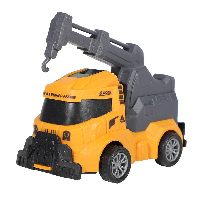 Modelo de simulación de automóviles infantiles, coche de ingeniería, coche de ingeniería de saneamiento, coche de juguetes militares contra incendios, puesto mayorista
