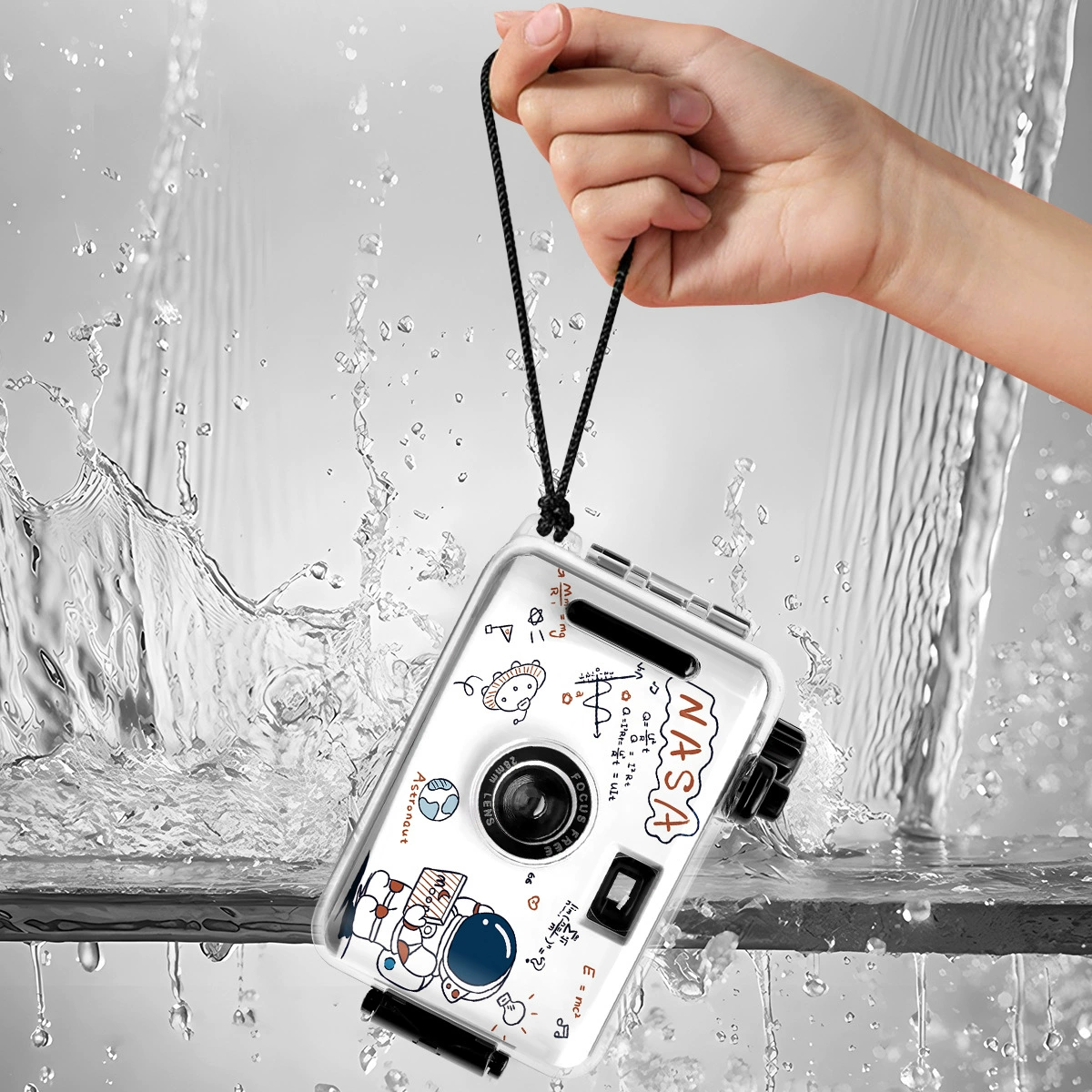 Polaroid, retro waterproof astronaut, camera