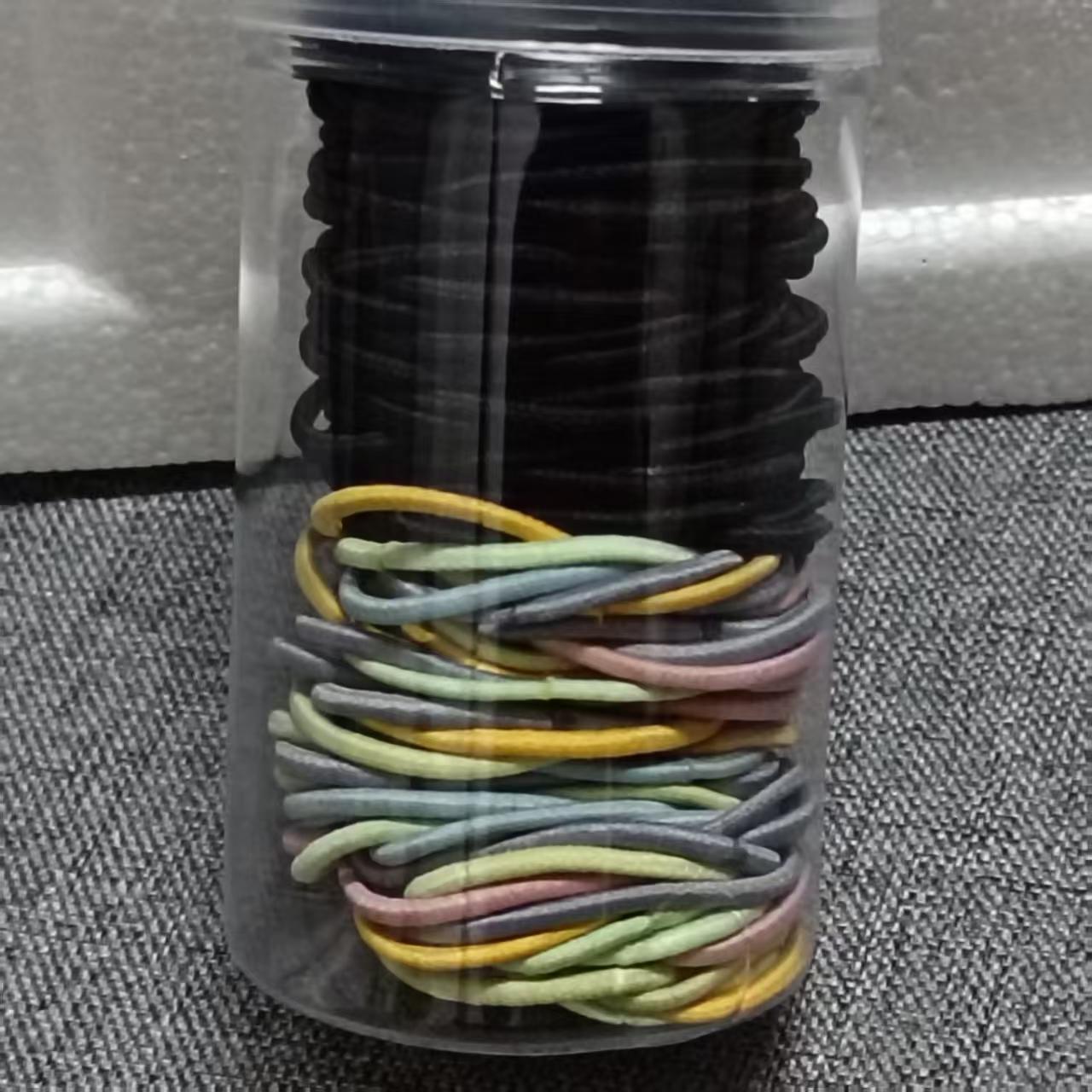 Cordón de cabeza simple para mujeres coreanas anillo de pelo delgado atado pelo estrangulador sin banda de goma atada temperamento de tocado de niña cordón de pelo