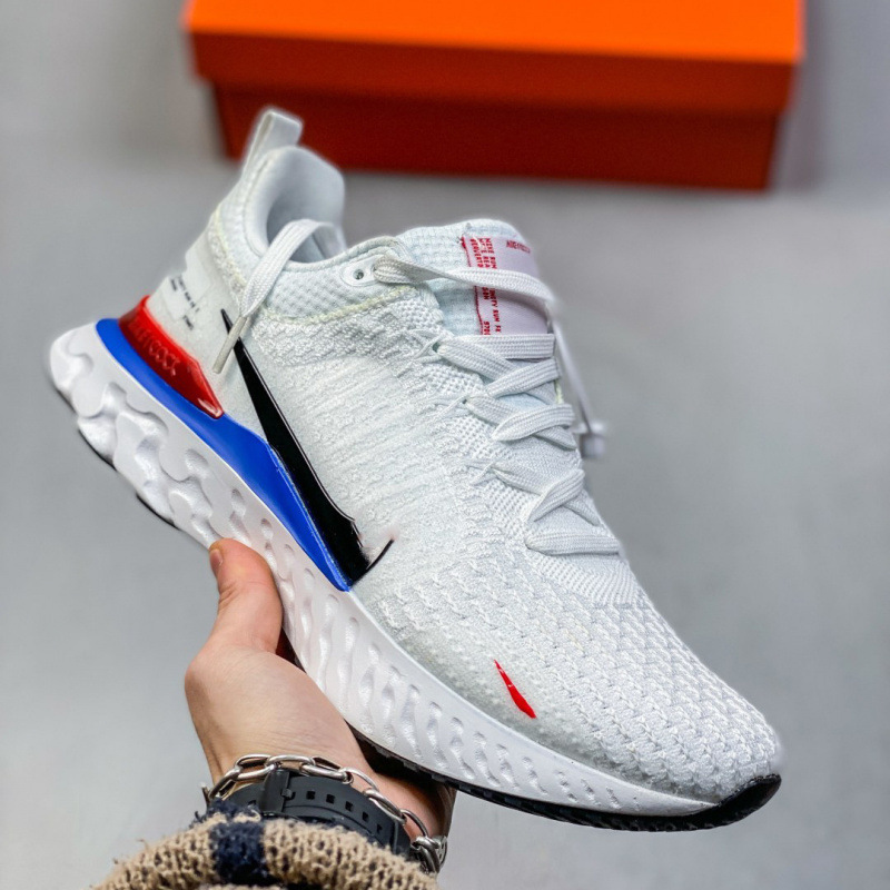 Foreign Trade Flyknit3 Running Shoes Women's Ultra-Light Mesh Sports Shoes Men's Casual Shoes Soft Sole Breathable Work Clothing Shoes