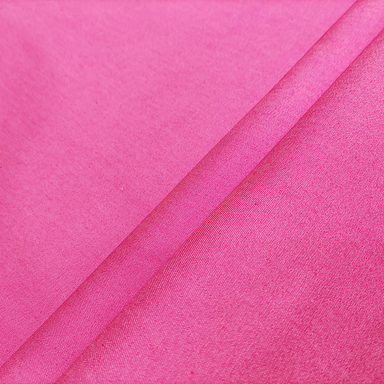 Bajo precio de alta elasticidad color sólido 225gsm tela spandex de algodón twill