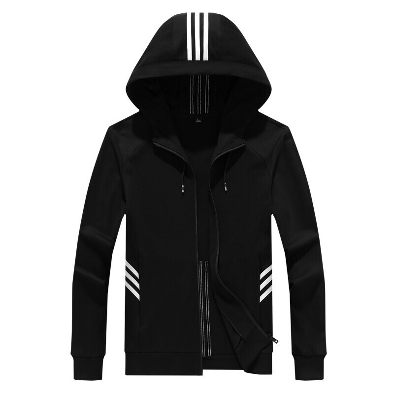 Tres barras transfronterizas juegos deportivos casuales chaquetas de primavera y otoño parejas de dos piezas juegos deportivos grandes comercio exterior image 5
