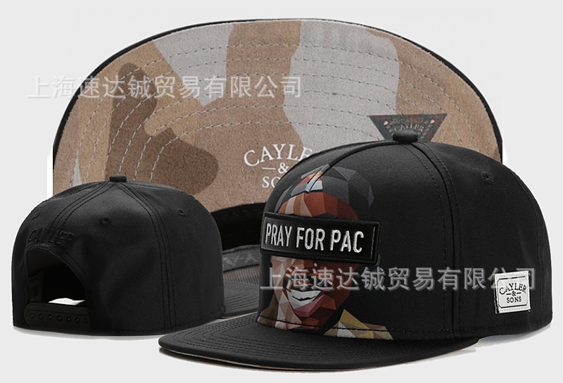 Mayorista comercio exterior sombrero plano sombrero ajuste sombrero sombrero de automóvil sombrero de moda americana sombrero de sol sombrero de sol