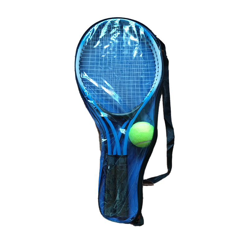 어린이 라켓 세트 (파란색 2 비트 1 팩 1 볼)