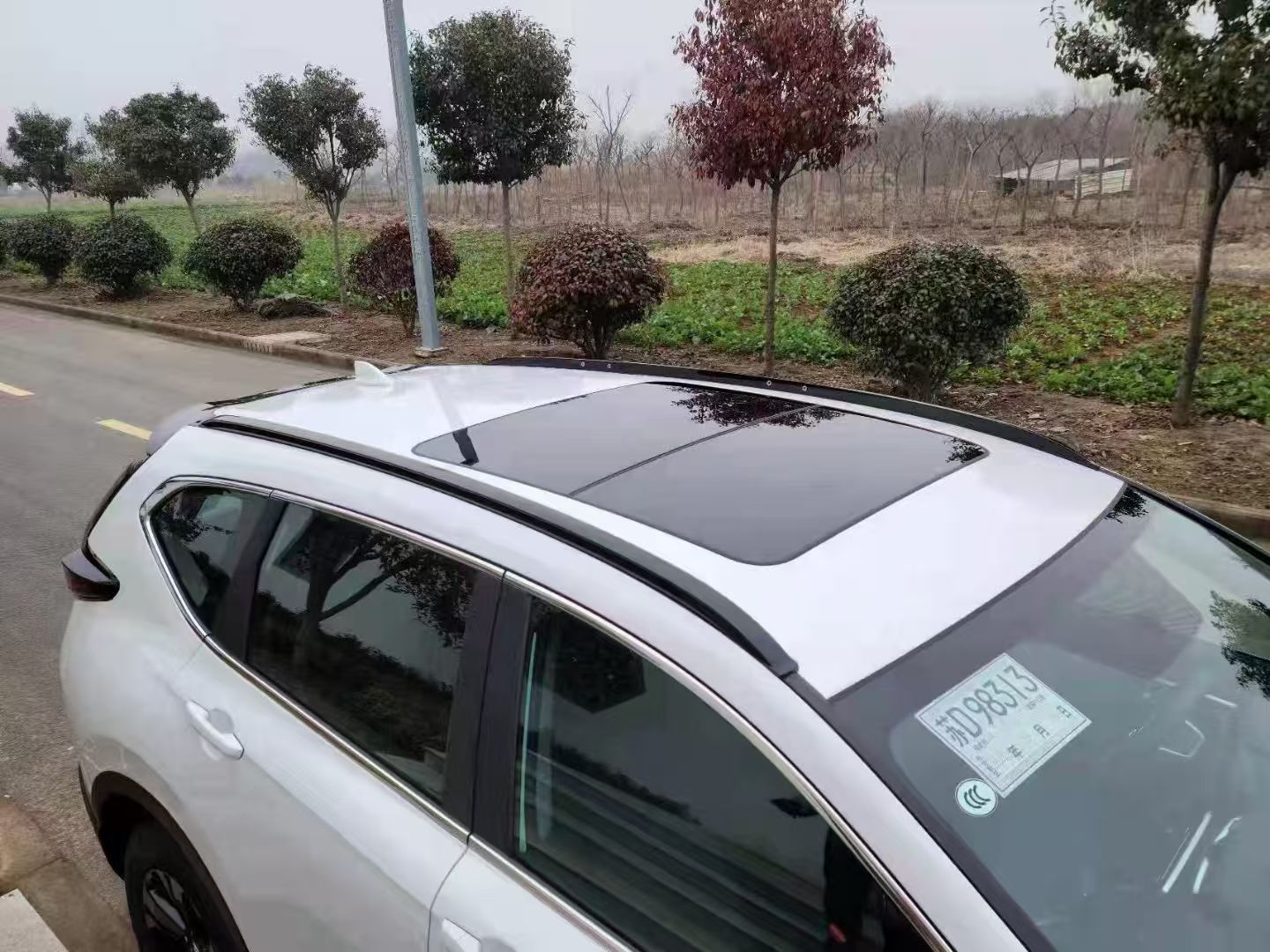 Suitable for 12-26 models of CRV original factory roof racks, specifically for Honda. 21 models of modified no-drill CRV HaoYing