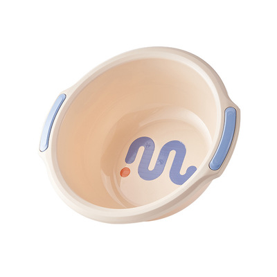 学生宿舍洗衣盆塑料可爱婴儿洗脚盆家用洗脸盆宝宝脸盆儿童圆形