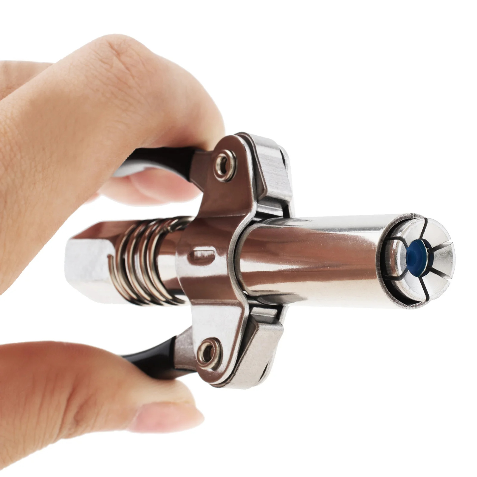 黄油枪嘴头自锁注油嘴黄油枪头锁钳式高压黄油枪嘴头