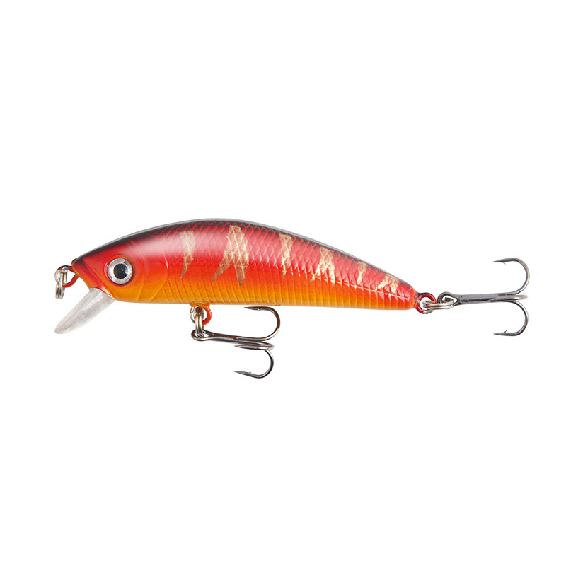 Shallow Diving Minnow Lures Sinking Hard Baits Fresh Water Bass Swimbait Tackle Gear