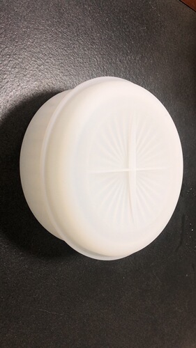 Fat Yaya DIY glue mold high mirror round Jenga storage box silicone mold thickened fruit plate storage