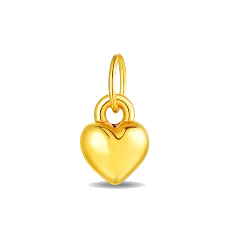 하트 와이드 펜던트 (약 0.5g)